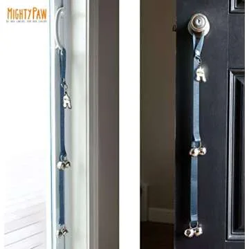 Mighty Paw - Dog Doorbells - Efficient Potty Training Tool for Dogs - doorbell Bell - Dog Pee Bells Door - Dog Doorbell Door Potty Training - House Training Bells - Pet Bell - Dog Potty Doorbell
