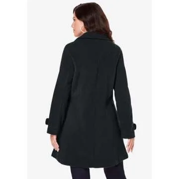 Stylish Roaman's Plus Size Fleece Jacket - Perfect Fit