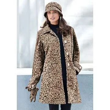 Stylish Roaman's Plus Size Fleece Jacket - Perfect Fit