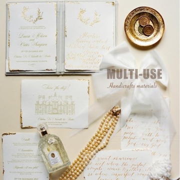 Aromoty 30 Sheets Textured Paper Set for DIY Crafts