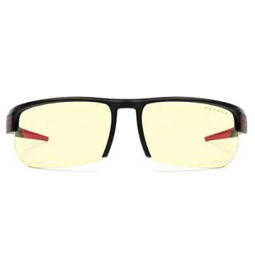 Gaming Glasses | Blue Light Blocking Glasses | Torpedo 360/Onyx by GUNNAR | 65% Blue Light Protection & Sun Lens, 100% UV Light, Anti-Reflective To Protect & Reduce Eye Strain & Dryness