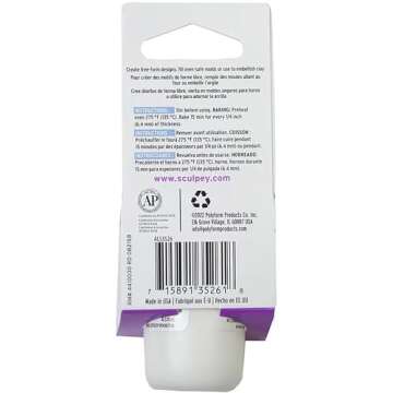 Sculpey Oven Bake Clay Adhesive, Non Toxic, 2 fl oz. bottle with precise flow twist cap. Great for g...