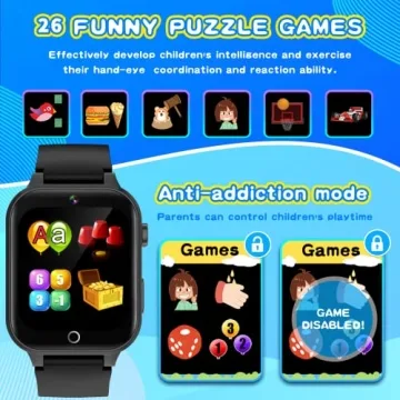 Cosjoype Kids Smart Watch with Camera and Games