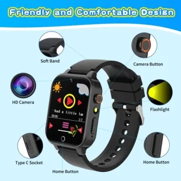 Cosjoype Kids Smart Watch with Camera and Games