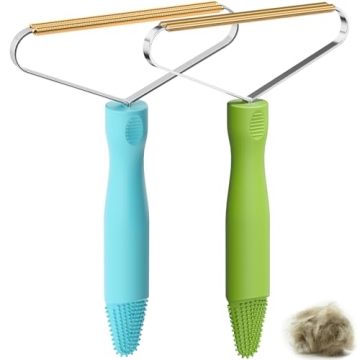Pet Hair Remover - Deep Cleaning Tool for Fur, Lint & Debris - Portable & Eco-Friendly (2Pcs)