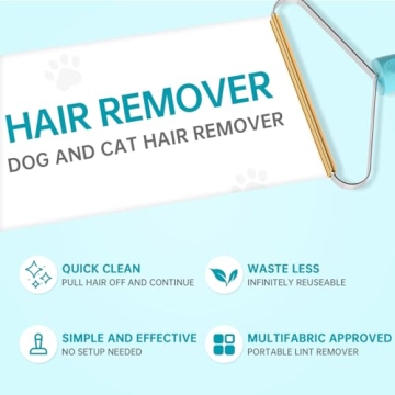 Pet Hair Remover Tool for Dogs and Cats - Quick Clean