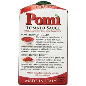 Pomi Tomato Sauce Pack of 12 - Authentic Italian Flavor