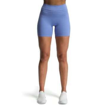 Stylish Aoxjox Luna High Waisted Biker Shorts for Women