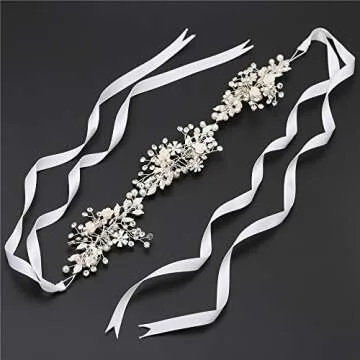 FANGZHIDI Rhinestone Wedding Headpiece for Brides