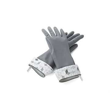 Full Circle Splash Patrol Natural Latex Cleaning and Dish Gloves - Small/Medium