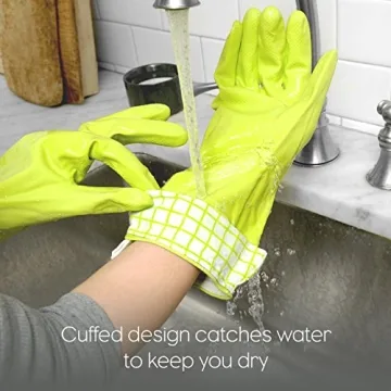 Full Circle Splash Patrol Natural Latex Cleaning Gloves