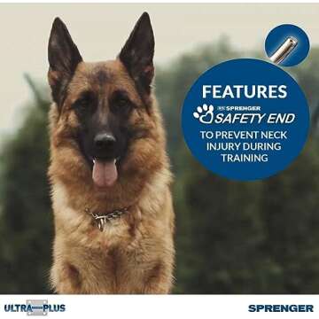 Herm Sprenger Pet Supply Imports Chrome Plated Training Collar with Quick Release Snap for Dogs, Medium, 3.0mm, 21-Inch