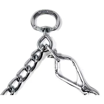 Herm Sprenger Pet Supply Imports Chrome Plated Training Collar with Quick Release Snap for Dogs, Medium, 3.0mm, 21-Inch