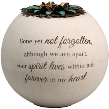 Forever in My Heart Terra Cotta Candle Holder for Remembrance
