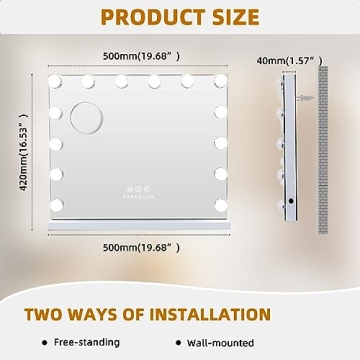 FENCHILIN Vanity Mirror with Lights for Every Occasion