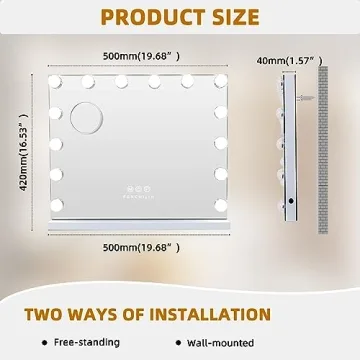 FENCHILIN Vanity Mirror with Lights for Every Occasion