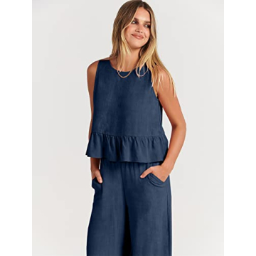 ANRABESS Summer 2 Piece Outfits for Women - Chic & Versatile