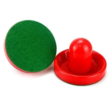 Qtimal Home Air Hockey Paddles and Pucks Set for All Ages