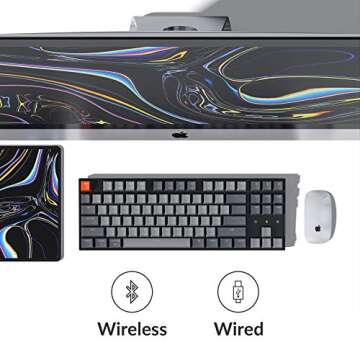 Keychron K8 Wireless Mechanical Keyboard with RGB Backlight