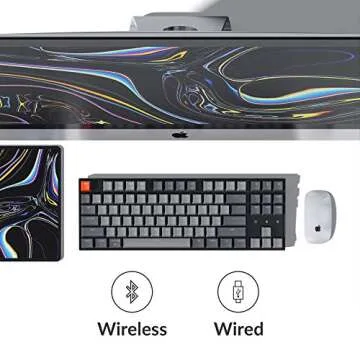 Keychron K8 Wireless Mechanical Keyboard with RGB Backlight