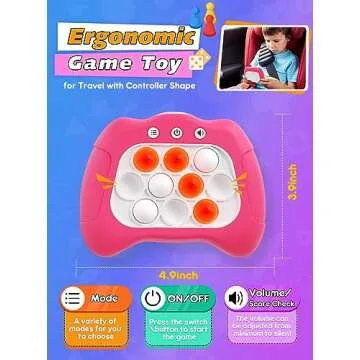 Fast Push Bubble Up Fidget Toy for Kids - Ultimate Fun Game Console