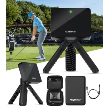 Garmin Approach R10 Portable Golf Launch Monitor and Simulator