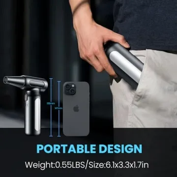 Powerful TRANSWARRIOR Electric Air Duster for Electronics Cleaning