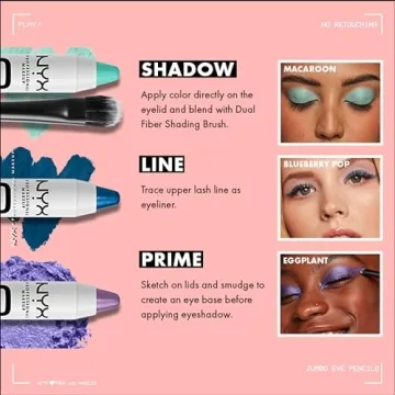 NYX Jumbo Eye Pencil Creamy Eyeshadow Eyeliner Milk White