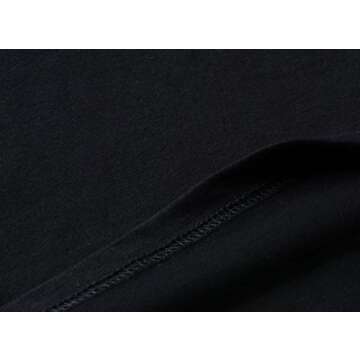 DANVOUY Women's Summer Short Sleeve Graphic Casual Teen Girl Tops Tee T-Shirt Black X-Large