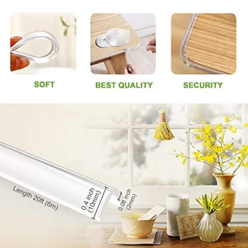 Clear Corner Guards for Child Safety and Pet Protection