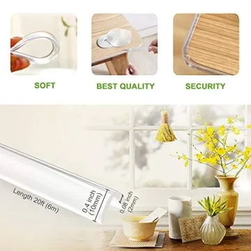 Clear Corner Guards for Child Safety and Pet Protection