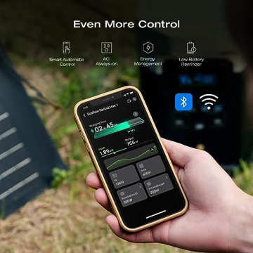 EF ECOFLOW DELTA 2 Max Solar Generator for Home Backup