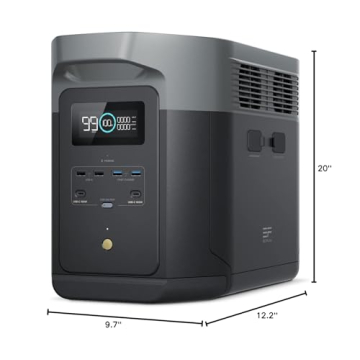 EF ECOFLOW DELTA 2 Max Solar Generator for Home Backup