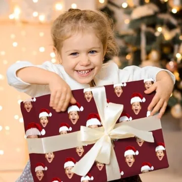 YESCUSTOM Personalized Gift Wrapping Paper for All Occasions