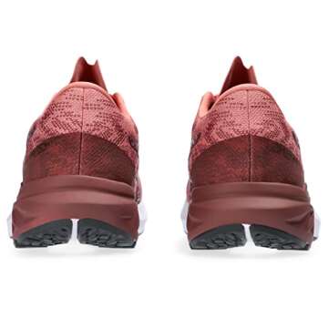 ASICS Women's DYNABLAST 3 Running Shoes, 7.5, Light Garnet/Port Royal