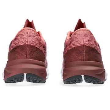 ASICS Women's DYNABLAST 3 Running Shoes, 7.5, Light Garnet/Port Royal