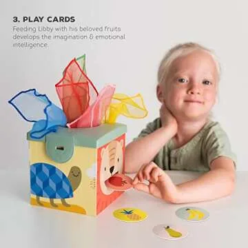 Taf Toys Sensory Tissue Box for Educational Play