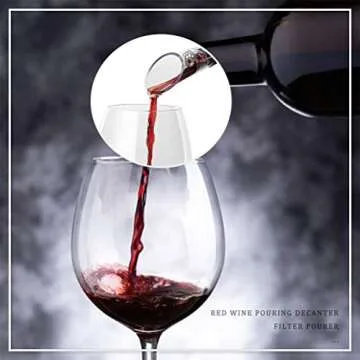 4 Packs Wine Aerator and Wine Saver Pump, Premium Wine Aerator and Stopper Decanter Spout Liquor Bottle Pourers