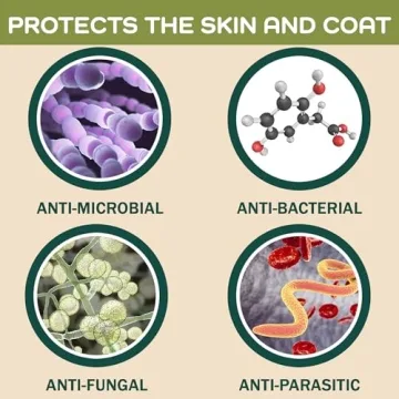 Oatmeal Dog Shampoo & Conditioner 5 in 1 Natural Solution