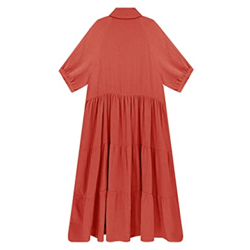 R.Vivimos Summer Midi Dress – Nursing Friendly & Comfortable