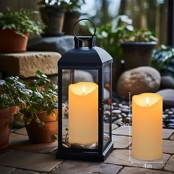 ANGELLOONG Flameless Candles - Remote Control & Timer Feature
