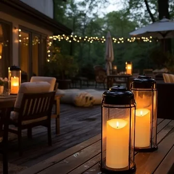 ANGELLOONG Flameless Candles - Remote Control & Timer Feature