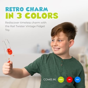 Retro Magic Rail Twirler - 3 Pack Light Up Toy
