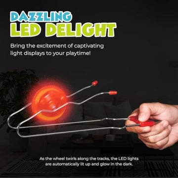 Retro Magic Rail Twirler - 3 Pack Light Up Toy