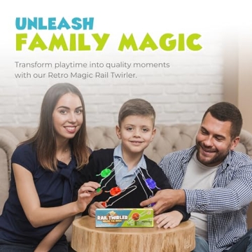 Retro Magic Rail Twirler - 3 Pack Light Up Toy