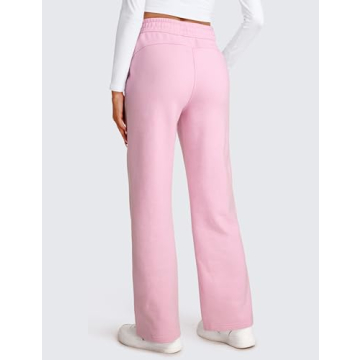Cozy CRZ Yoga Fleece Lined Sweatpants for Women