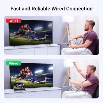 UGREEN USB-A to Ethernet Adapter - Fast 100Mbps Network Connection