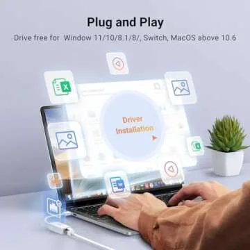 UGREEN USB-A to Ethernet Adapter - Fast 100Mbps Network Connection