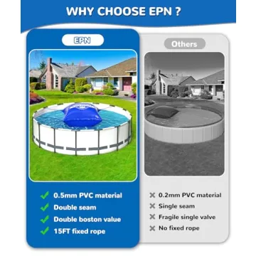 EPN 5x5 Ft Pool Pillow for Ultimate Winter Pool Protection
