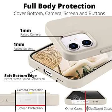 IceSword iPhone 13 Stone Case - Stylish & Shockproof